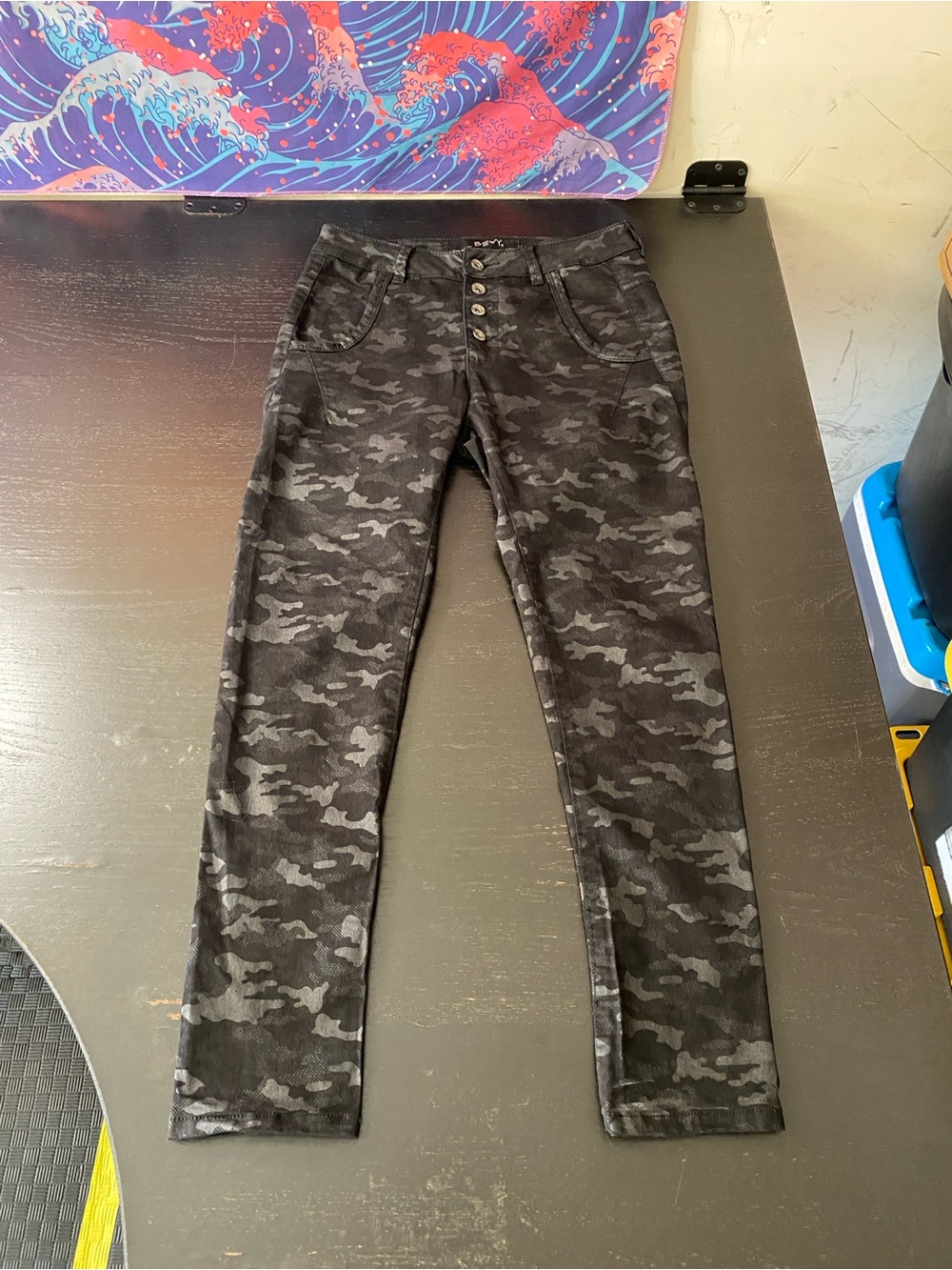 BEVY FLOG Black Denim Jeans